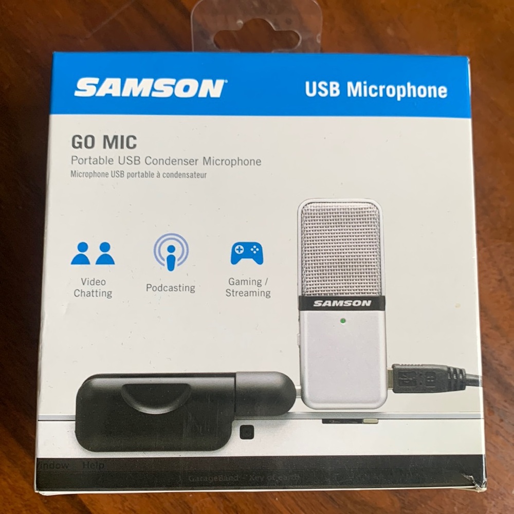 Samson USB microphone